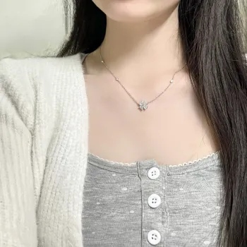 Modern Miracle S925 Silver Necklaces Unisex
