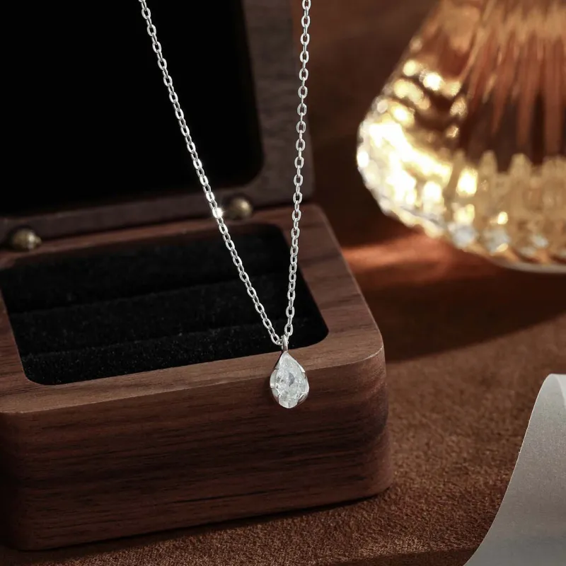 Modern Miracle Sterling Silver S999 Necklaces Unisex-1