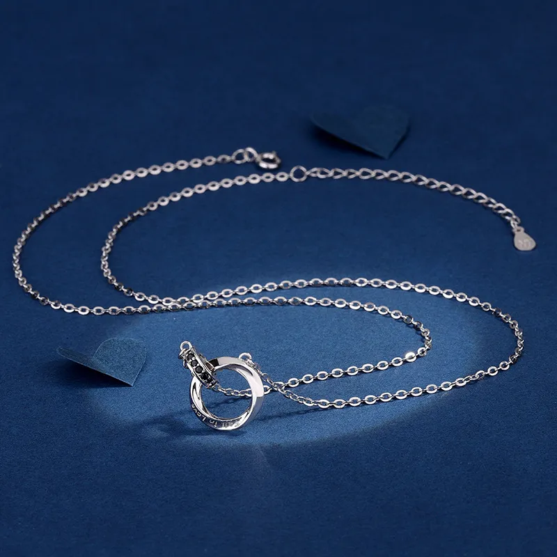 Modern Miracle Sterling Silver S999 Necklaces Unisex-5