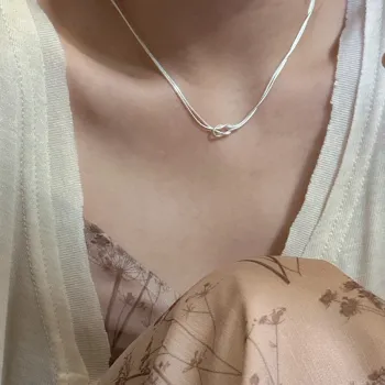 Modern Miracle S925 Silver Necklaces Women's
