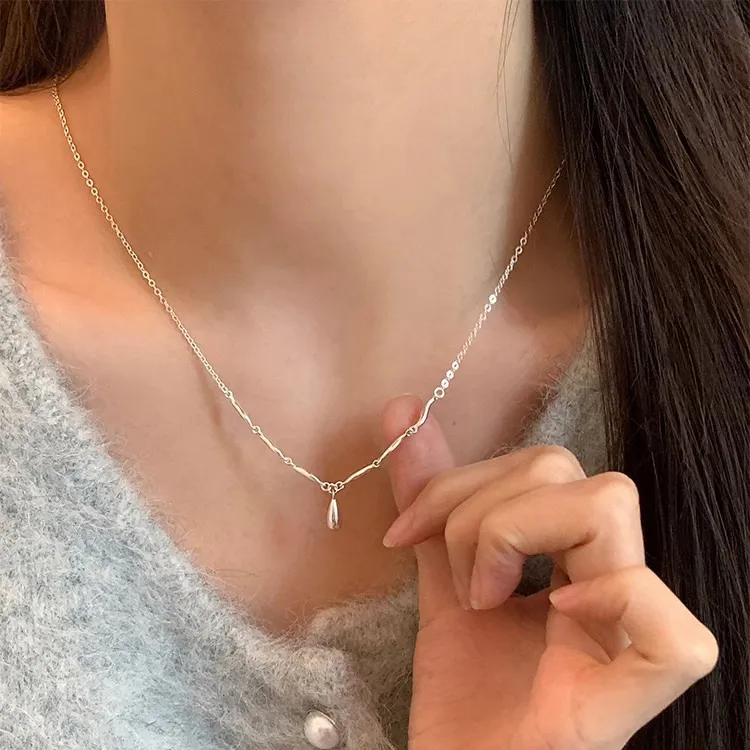 Modern Miracle S925 Silver Necklaces Unisex-4