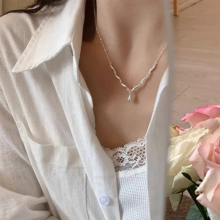 Modern Miracle S925 Silver Necklaces Unisex-1