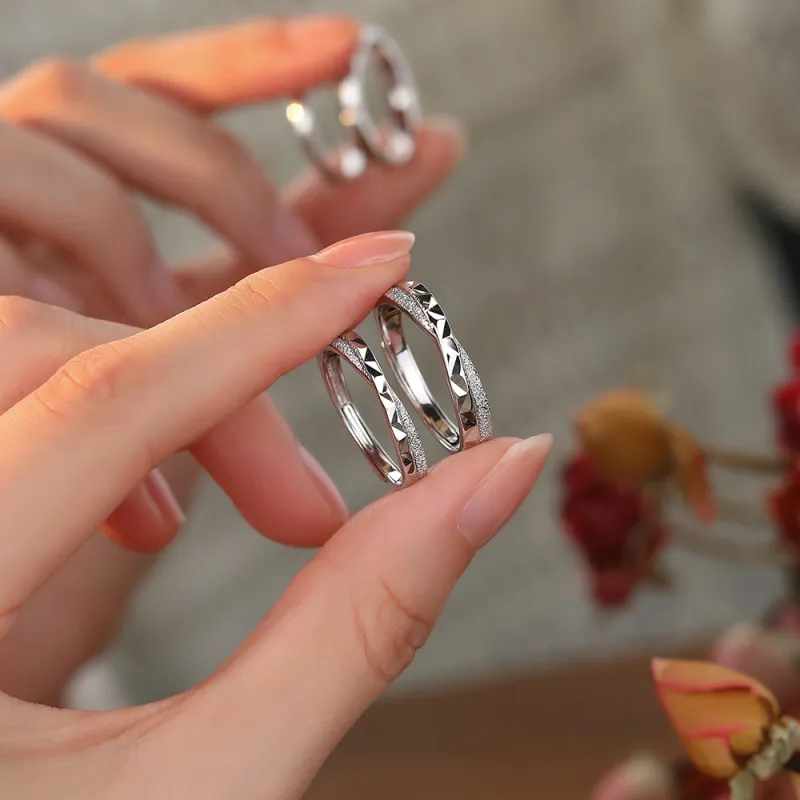 Modern Miracle 999 Fine Silver Rings Unisex-3