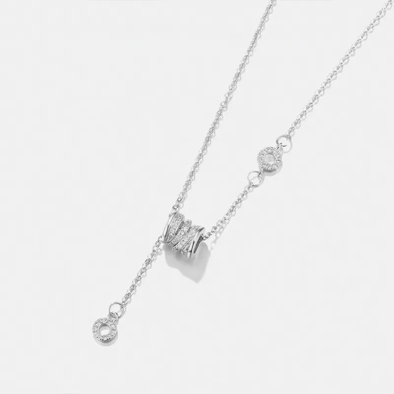 Modern Miracle Sterling Silver Necklaces Unisex-3