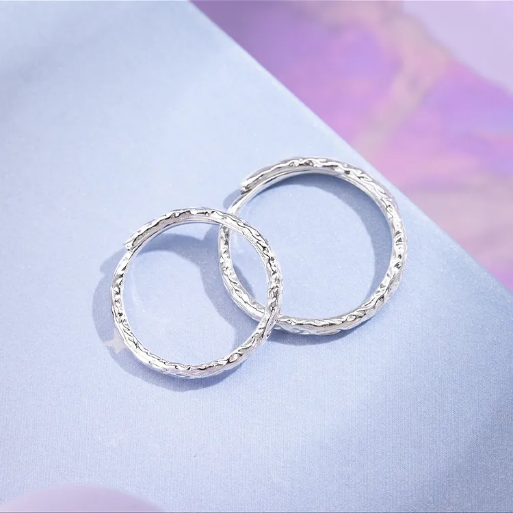 Modern Miracle S999 Fine Silver Rings Unisex-5