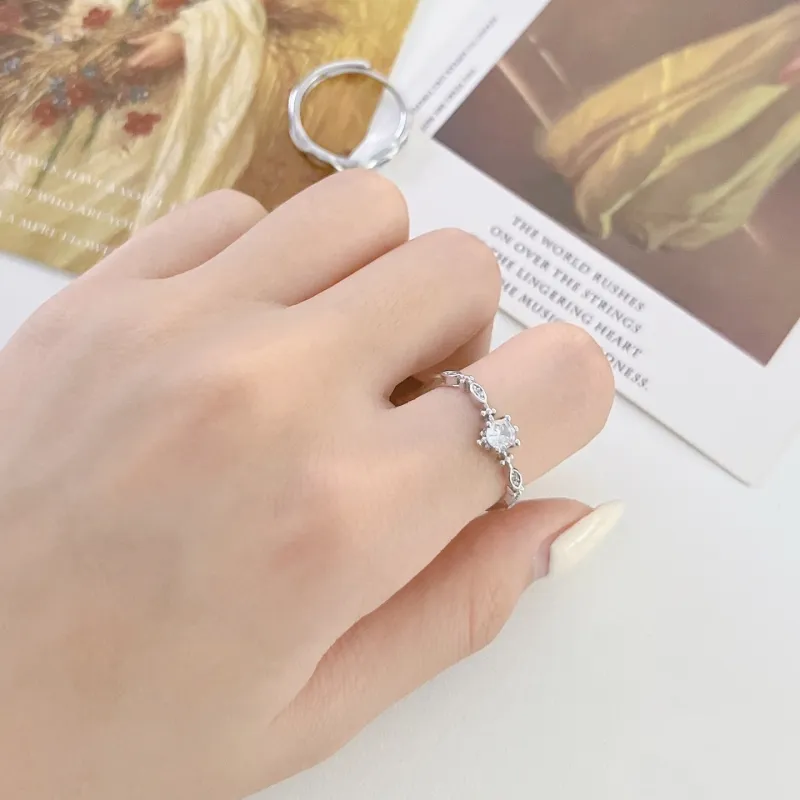 Modern Miracle Sterling Silver Rings Unisex-2