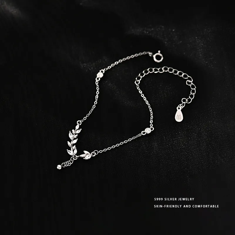 Modern Miracle Sterling Silver S999 Bracelets Unisex-4