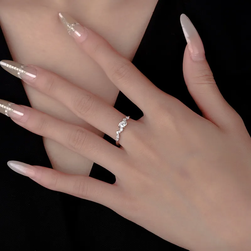 Modern Miracle 999 Fine Silver Rings Unisex-7