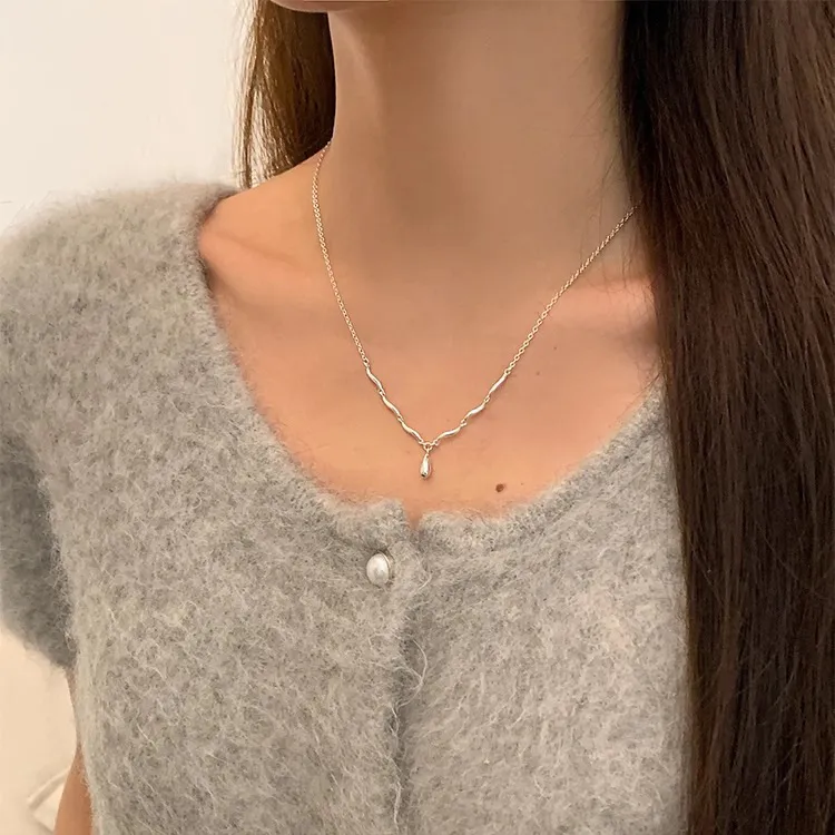Modern Miracle S925 Silver Necklaces Unisex-6