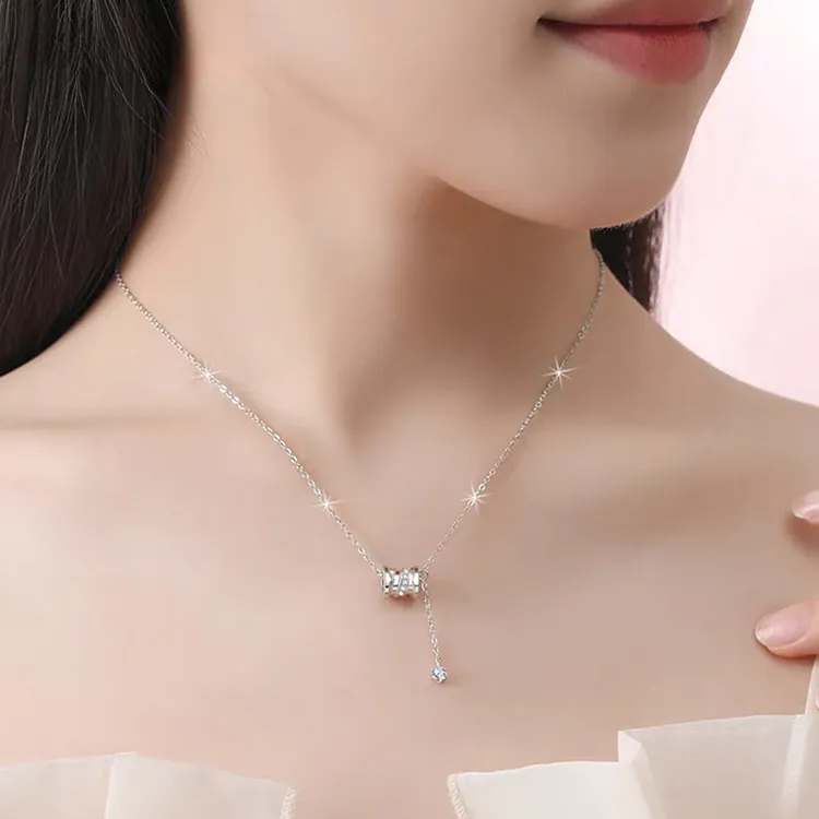 Modern Miracle S925 Silver Necklaces Unisex-1