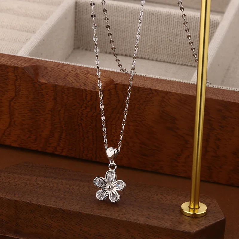 Modern Miracle S925 Silver Necklaces Unisex-4