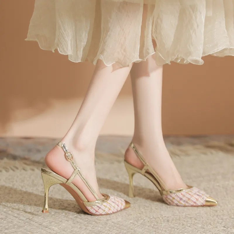 Lanza High Heels Women's Pink/Black-3