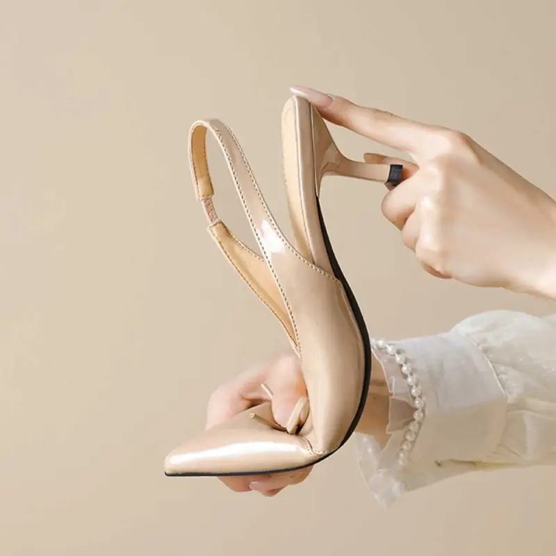 Lanza Slim Heel High Heels 5cm Women's-6