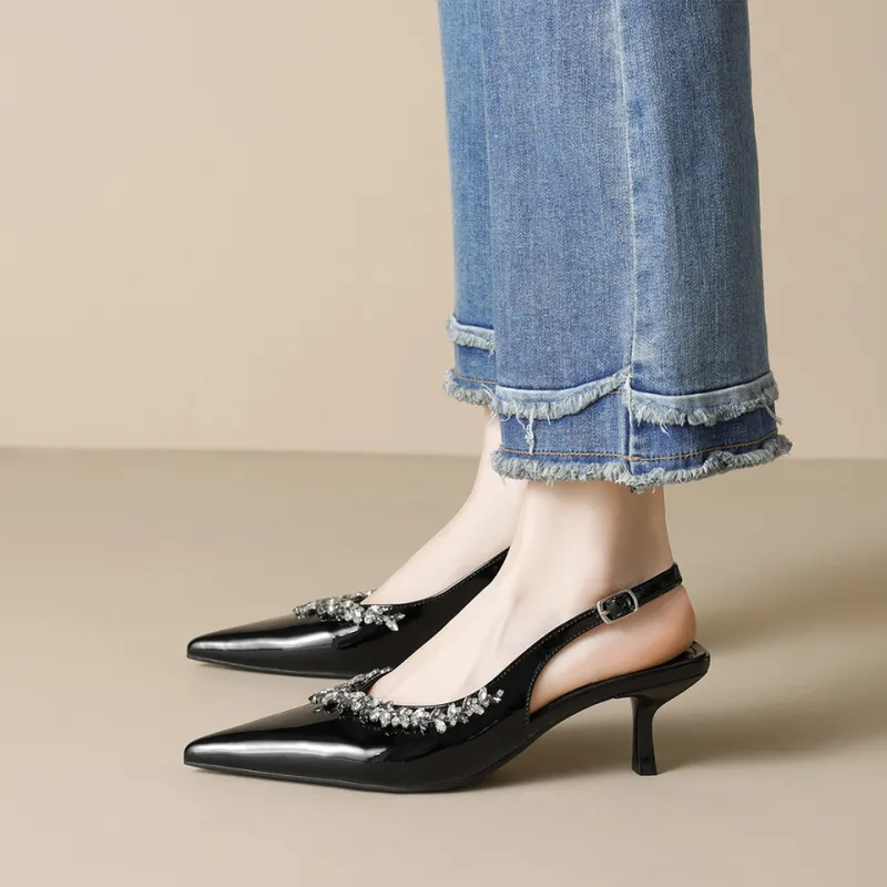 Lanza Slim Heel High Heels Women's-9