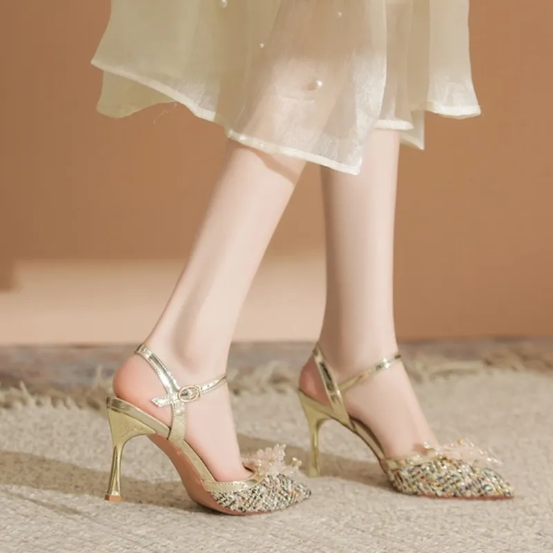 Lanza Slim Heel High Heels Women's-9