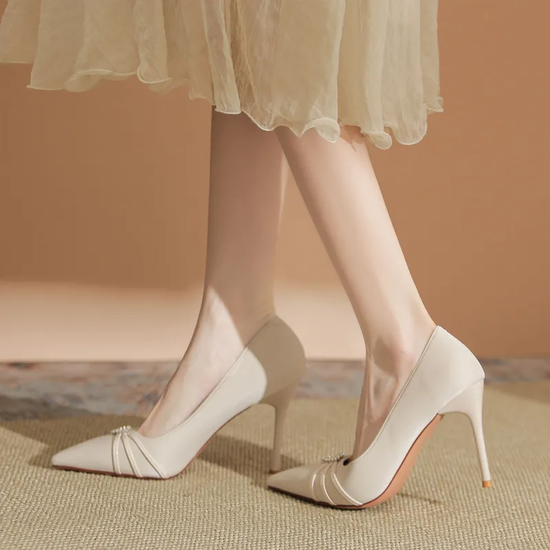Lanza Slim Heel High Heels Women's-3