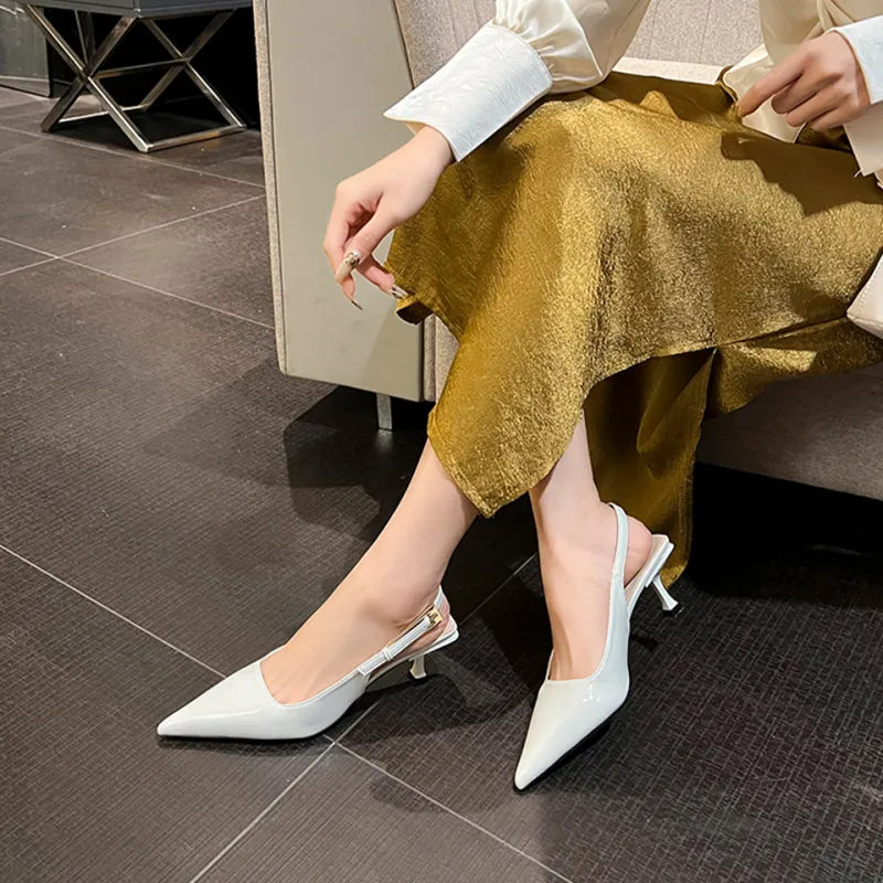 Lanza Slim Heel High Heels 6cm Women's-2