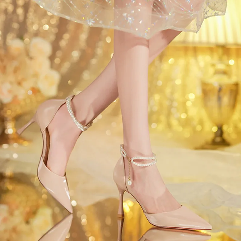 Lanza Slim Heel High Heels Women's-3