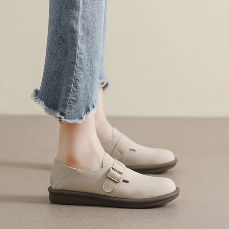 Lanza Loafers Women's Apricot-2
