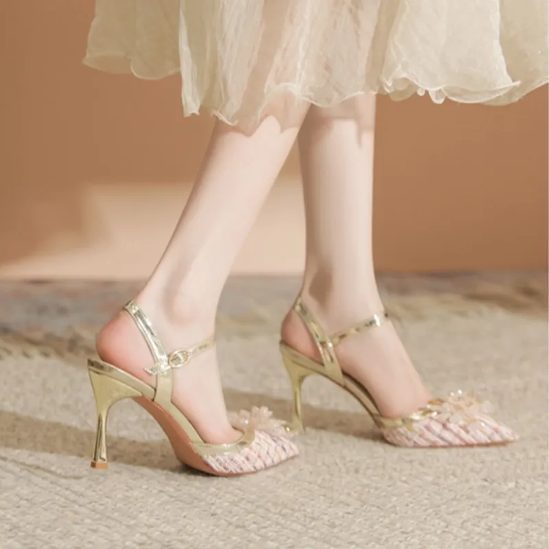 Lanza High Heels Women's Pink/Black-4