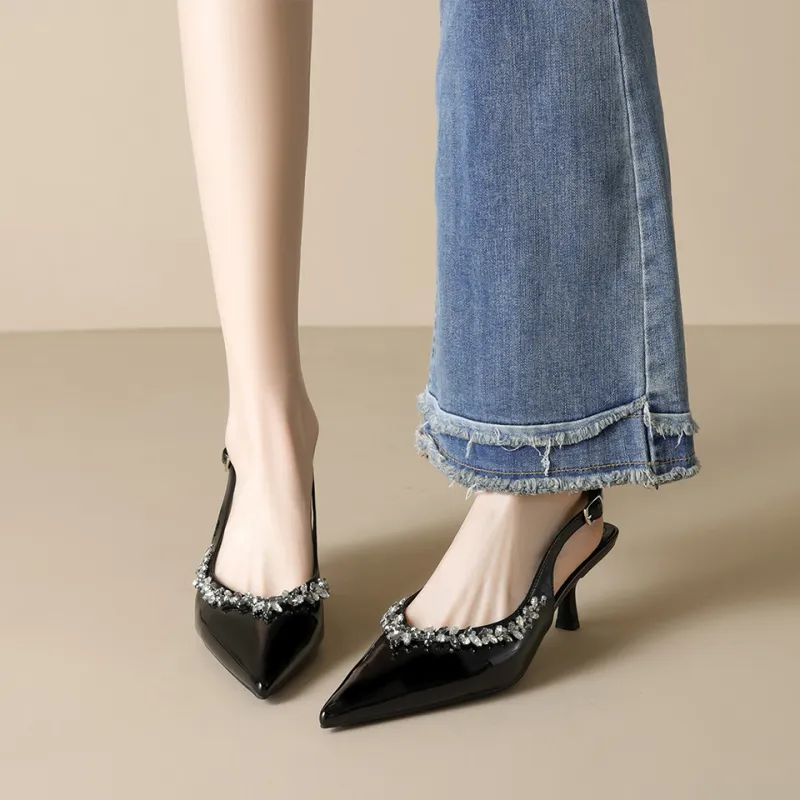 Lanza Slim Heel High Heels Women's-6