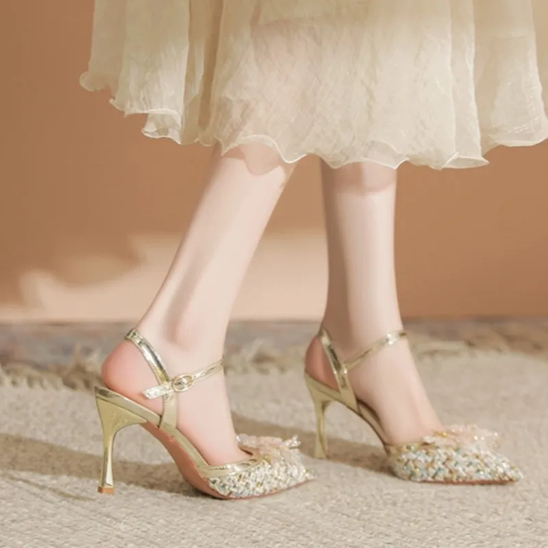 Lanza Slim Heel High Heels Women's-4