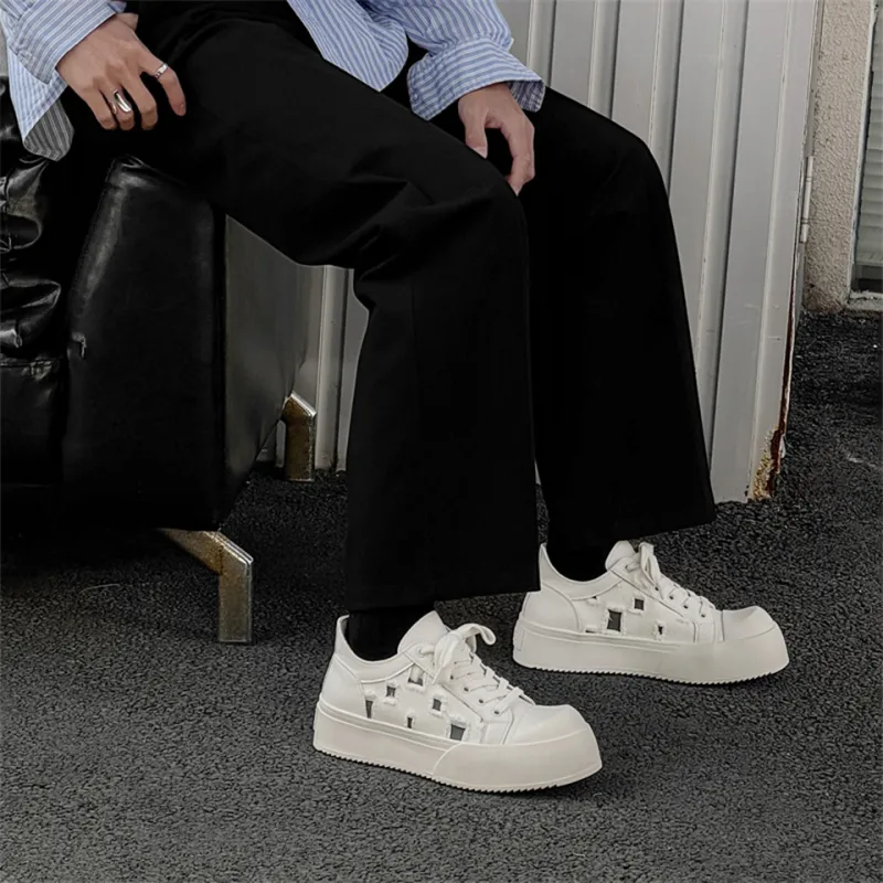 Lanza Anti Slip Wear Resistant Low Top Skateboard Shoes Women's-2