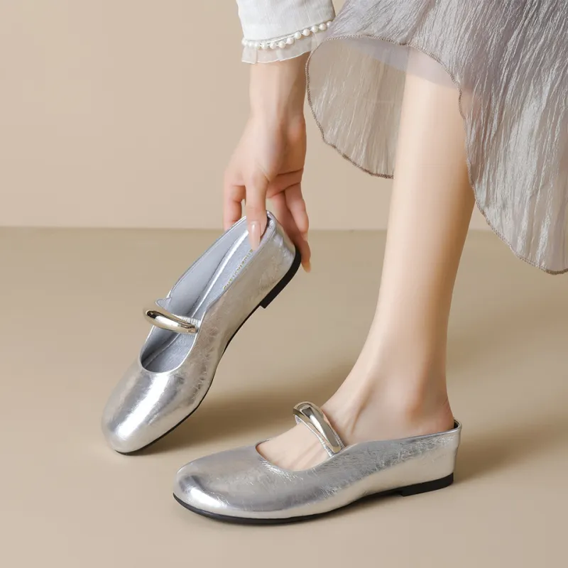 Lanza Rubber Sole Abrasion Resistant Slip Resistant Closed Toe Slippers Women's-7