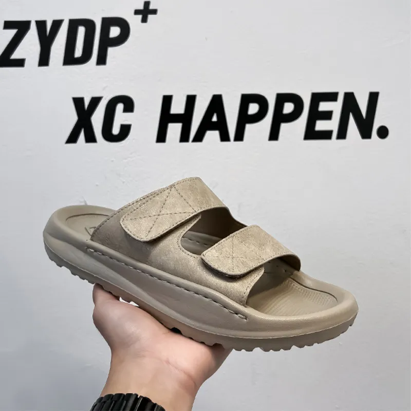 Lanza Slip Resistant Abrasion Resistant Slide Slippers Men's-4