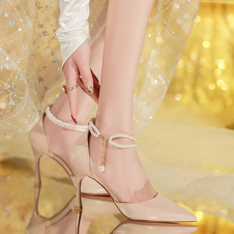 Lanza Slim Heel High Heels Women's-2