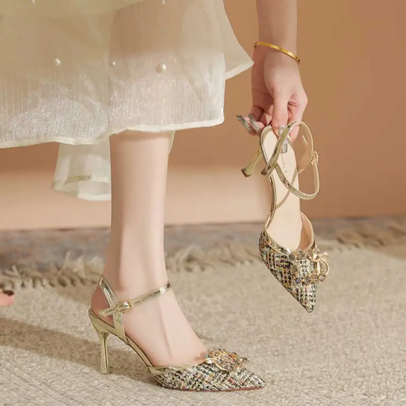 Lanza Slim Heel High Heels Women's-7