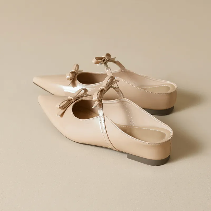 Lanza Odor Resistant Slip Resistant Closed Toe Slippers Women's Nude-2
