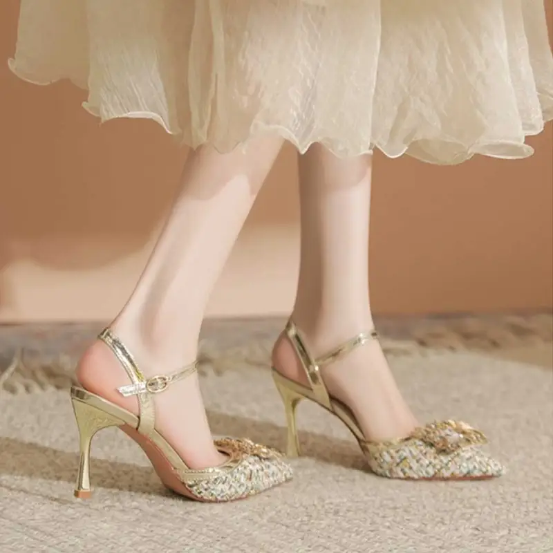 Lanza Slim Heel High Heels Women's-3