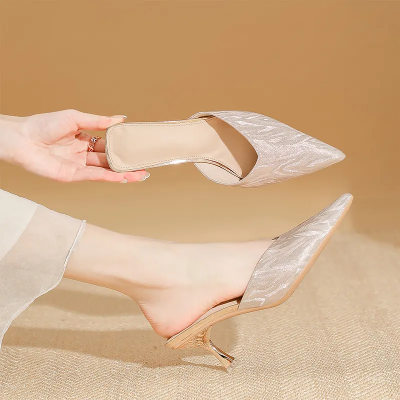 Lanza Rubber Sole Odor Resistant, Abrasion Resistant Closed Toe Slippers Women's-6