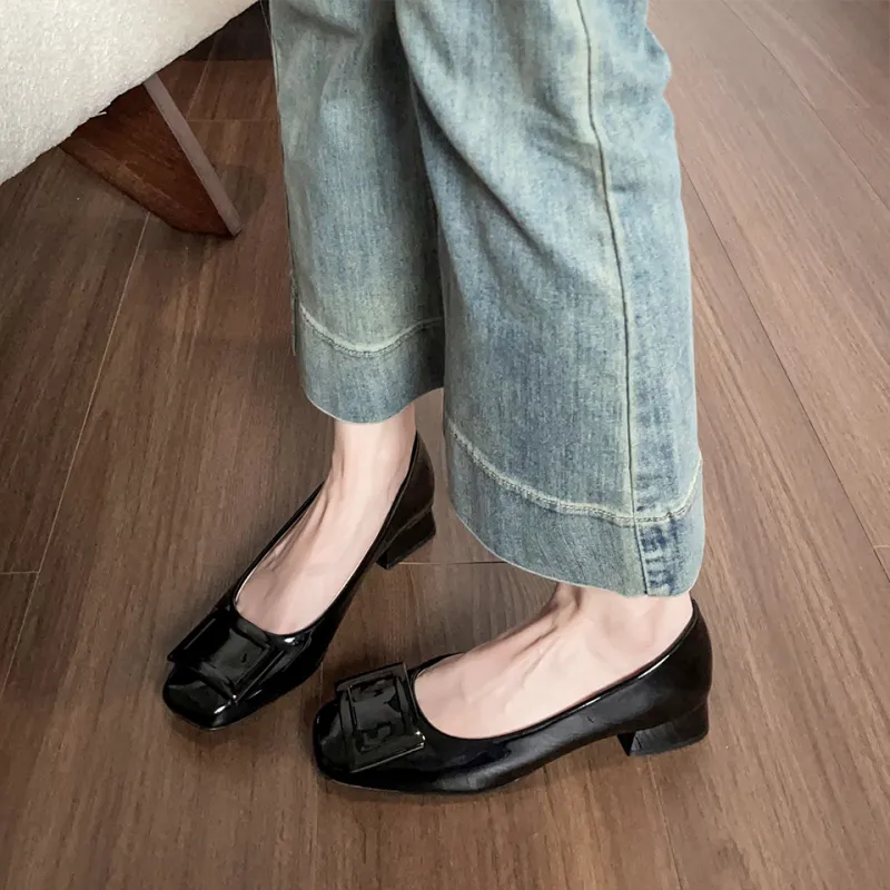 Lanza Block Heel High Heels Women's-6
