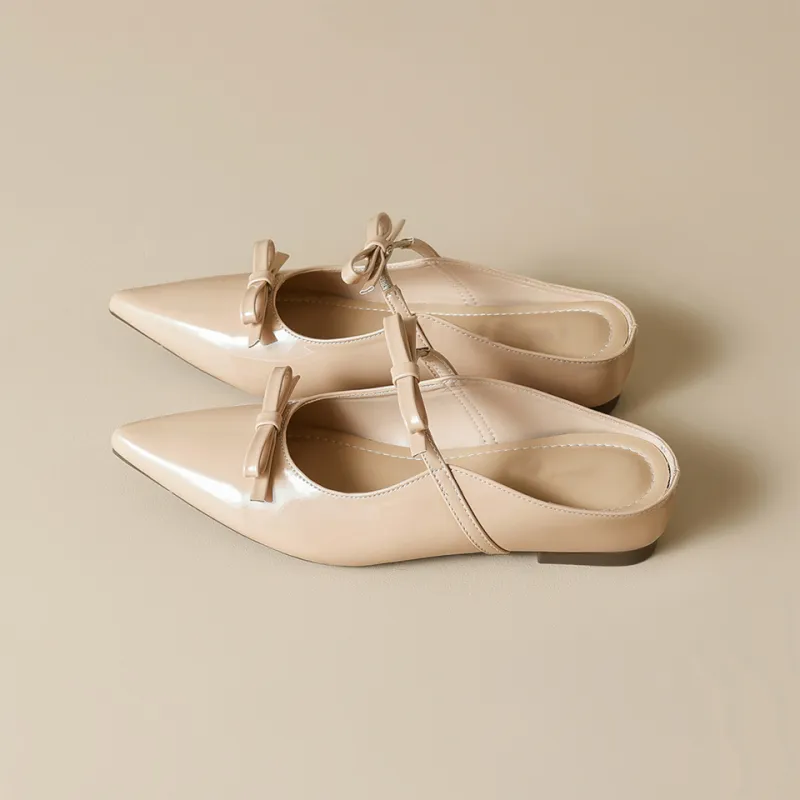 Lanza Odor Resistant Slip Resistant Closed Toe Slippers Women's Nude-1