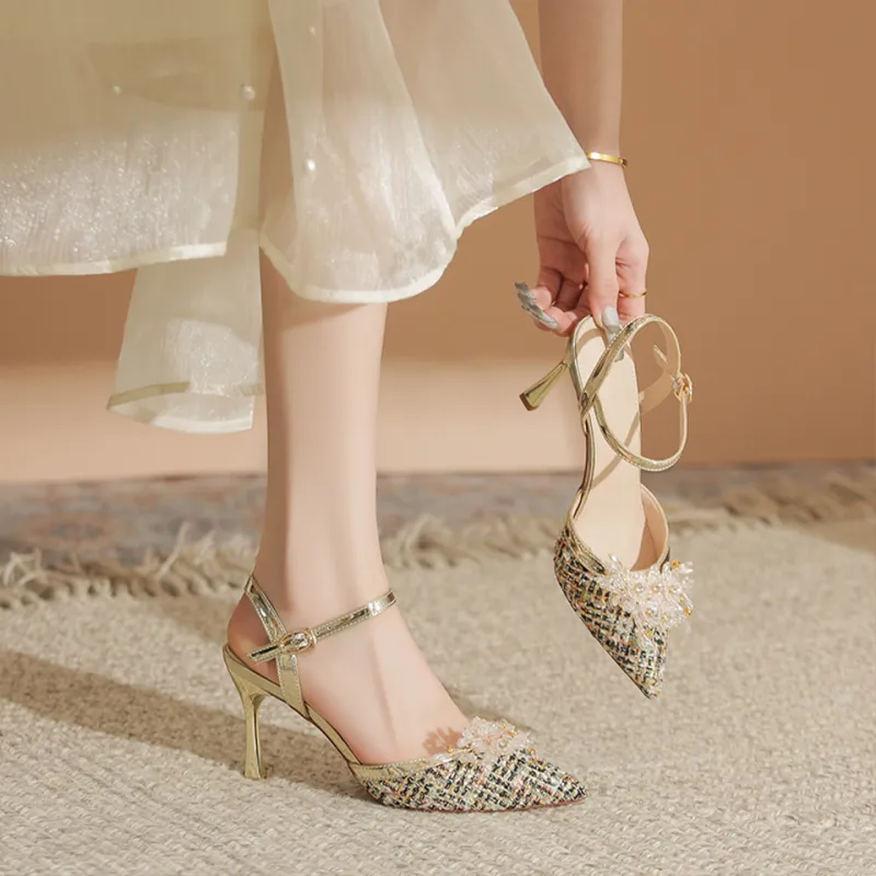 Lanza Slim Heel High Heels Women's-7