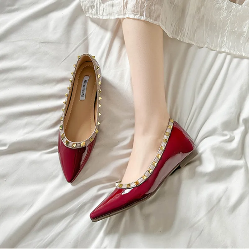 Lanza Casual Single Shoes Women's Nude-14