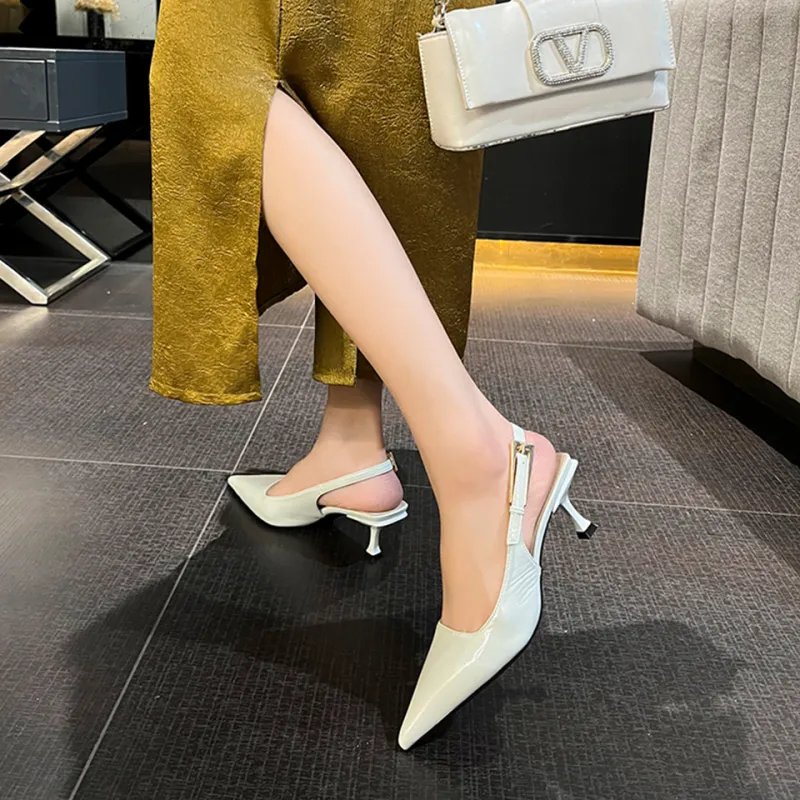 Lanza Slim Heel High Heels 6cm Women's-4