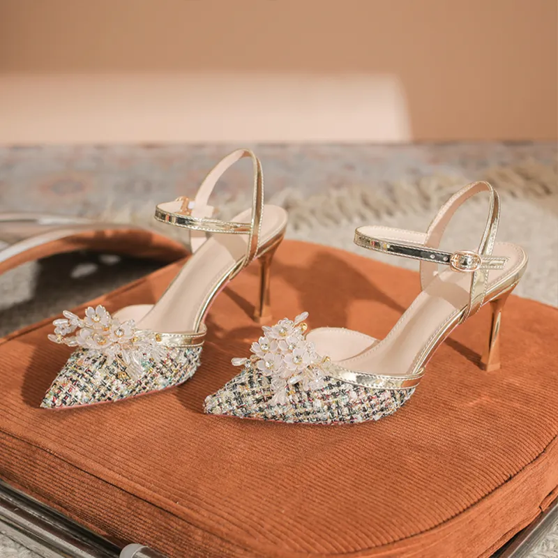 Lanza Slim Heel High Heels Women's-8