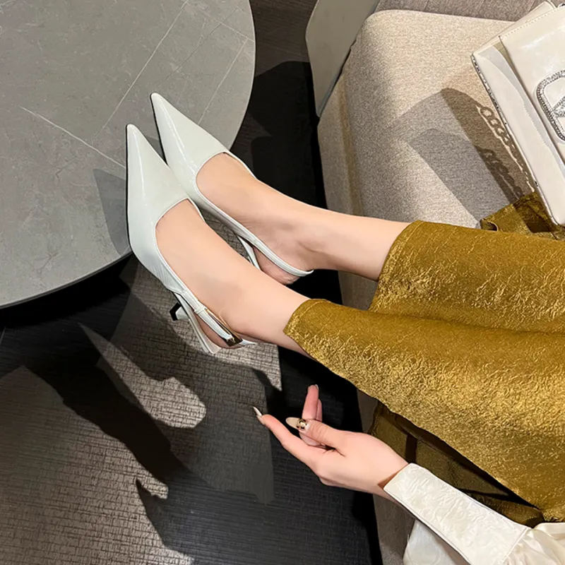 Lanza Slim Heel High Heels 6cm Women's-3