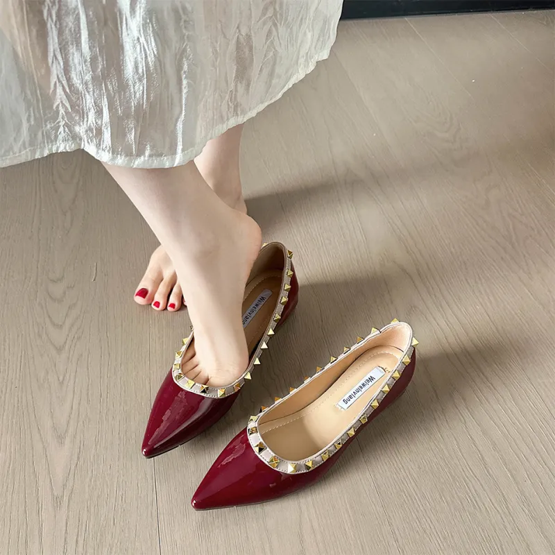 Lanza Casual Single Shoes Women's Nude-12