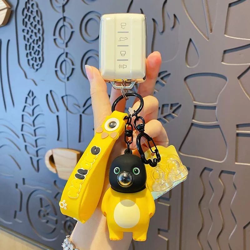 Baimao Keychains Unisex-6