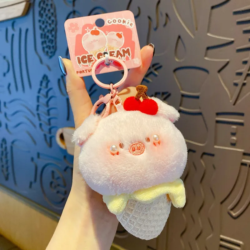 Baimao Polyester Keychains Unisex-11