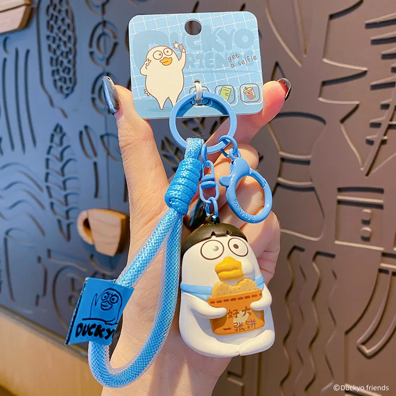 Baimao PVC+ Hardware Keychains Unisex-1