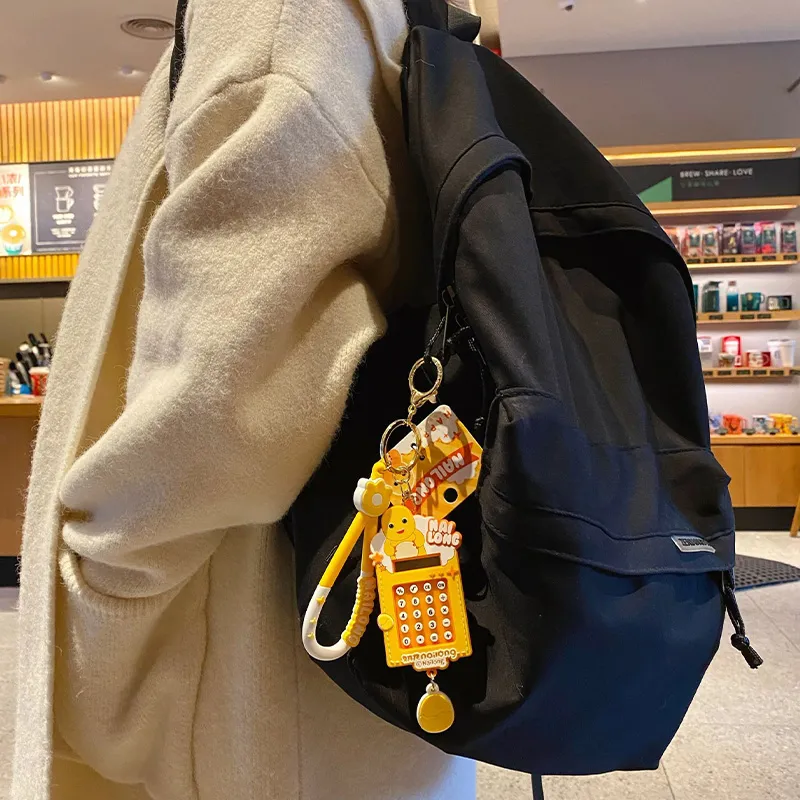 Baimao PVC+ Hardware Keychains Unisex-2