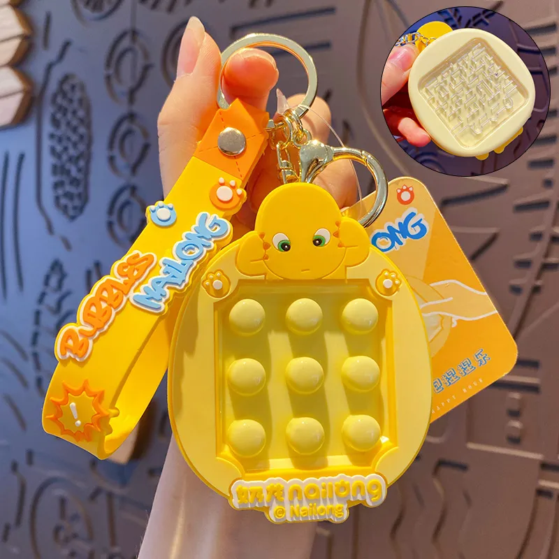 Baimao Keychains Unisex-5