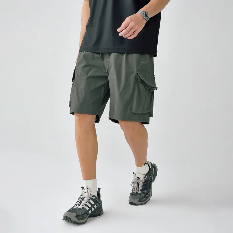 714STREET Cargo Shorts Men-17