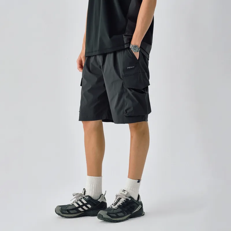 714STREET Cargo Shorts Men-11