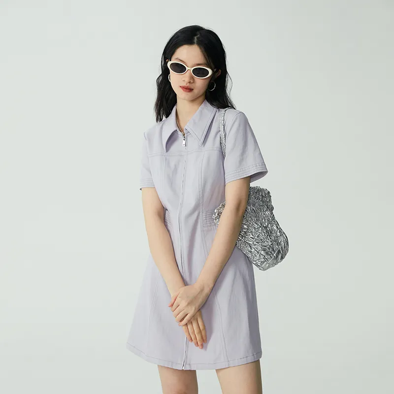 Omont Short Sleeved Dress Women's-11